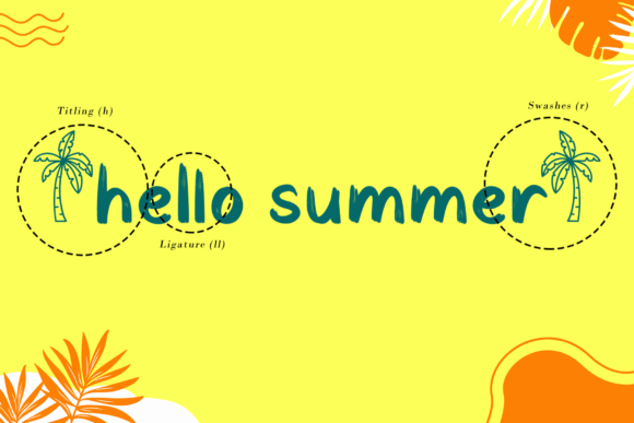 Cheerful Summer Font - Preview 5