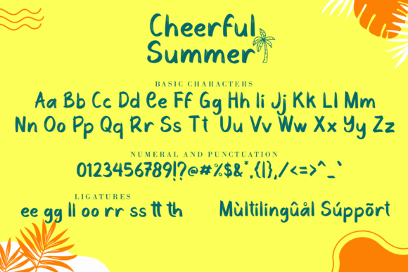 Cheerful Summer Font - Preview 6