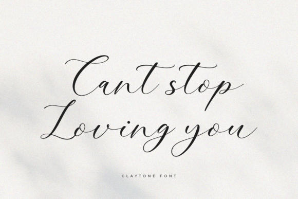 Claytone Font - Preview 1