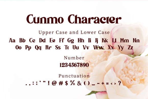 Cunmo Font - Preview 5