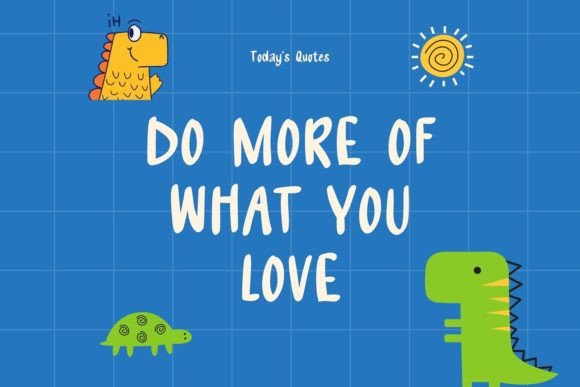 Dino Heart Font - Preview 5