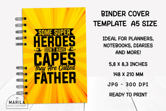 Father's Day Binder Cover Printable #25 - Printable