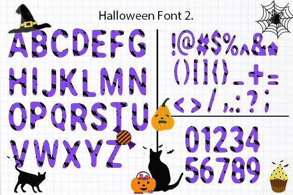 Halloween Font - Preview 4