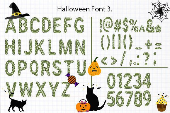 Halloween Font - Preview 5