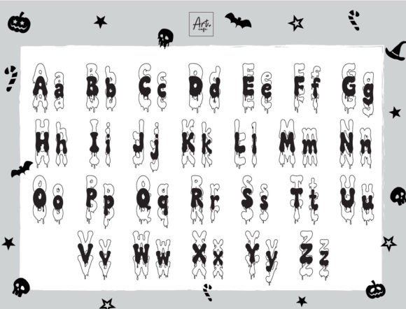 Halloween Spooky Font - Preview 1