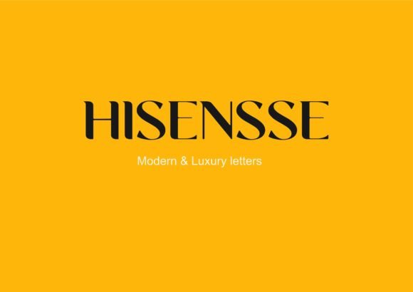 Hisensse Font PNG with transparent background - Preview 3