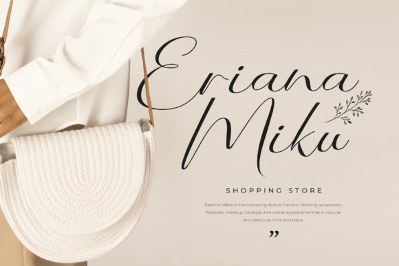Indah Signature Font - Preview 1
