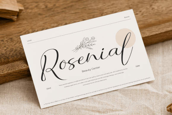 Indah Signature Font - Preview 5