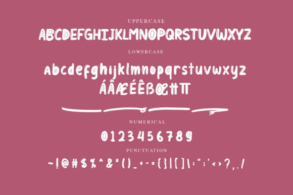 Moogee Font PNG with transparent background - Preview 2