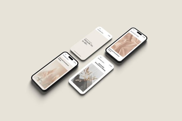 Perspective Screen and Smartphone Mockup Graphic by My Code Std ...