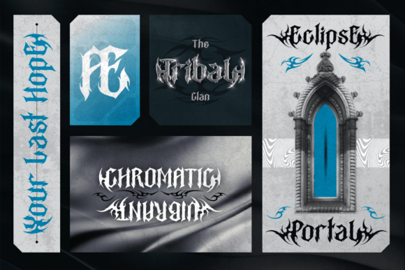 Purevil Font PNG with transparent background - Preview 4