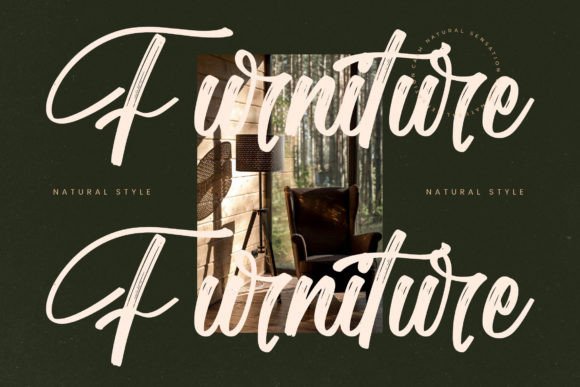 Richmond Barentony Font PNG with transparent background - Preview 2