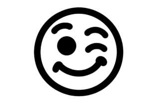 Smiley Face Clipart SVG, Happy Emoticon Graphic by Artful Assetsy ...