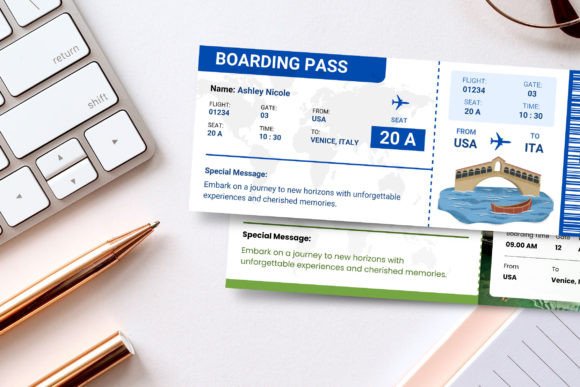 Venice Italy Trip Surprise Gift Ticket