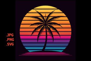 Sunset Graphic by Joanna Redesiuk · Creative Fabrica