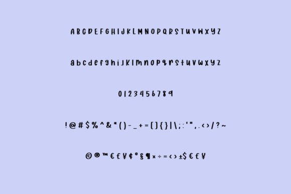Aquamalyne Font PNG with transparent background - Preview 2