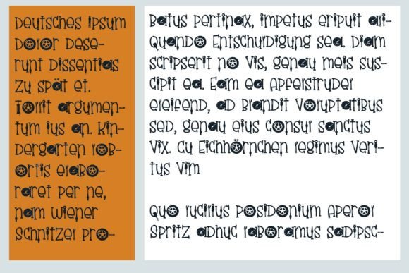 Automotive Parts Font - Preview 1
