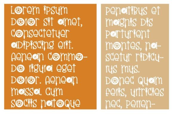Automotive Parts Font - Preview 4