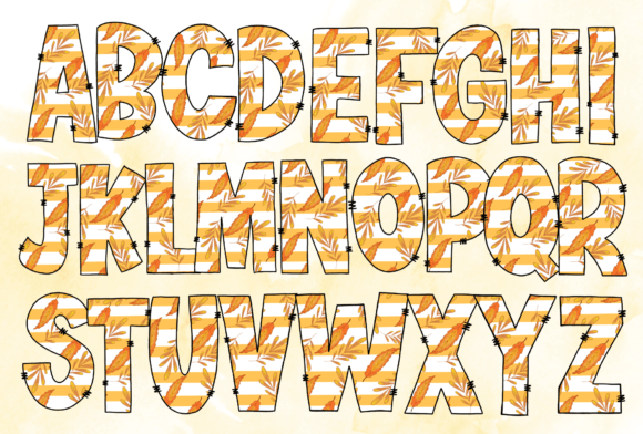 Autumn Cute Font - Preview 1