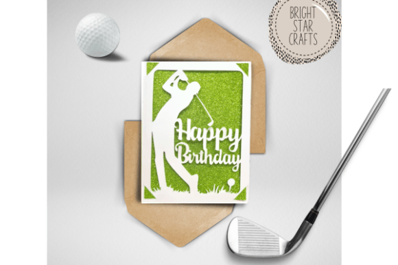 Birthday Card - Golf