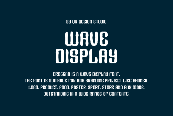 Brogena Font - Preview 2