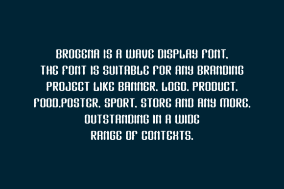 Brogena Font - Preview 4