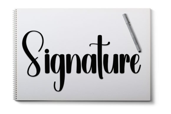 Brush Strokes Font - Preview 3