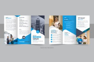 Trifocus Documents Business Trifold Brochure Design Layout Graphic by Pavel_design ...