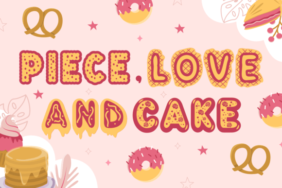 Cake Couture Font - Preview 1