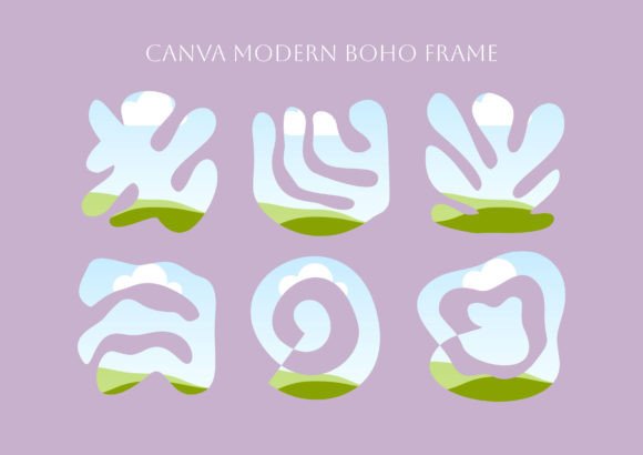 Canva Frame | Canva Modern Shapes