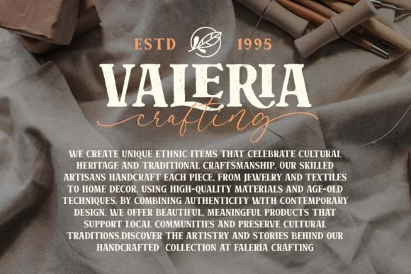 Crafter Signature Font - Preview 1