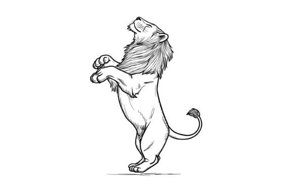 Cute Dancing Animal Coloring Page