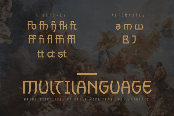 Emoking Font PNG with transparent background - Preview 2