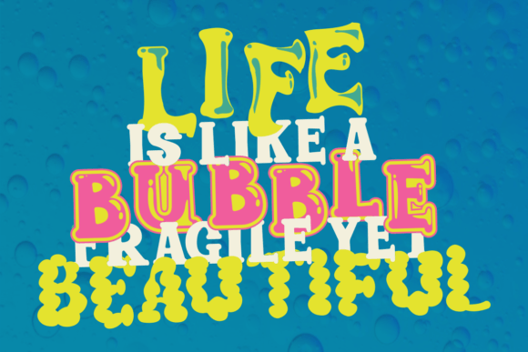 Frosted Flair Font - Preview 1