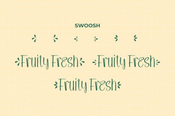 Fruity Fresh Font - Preview 5