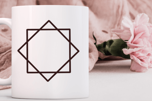 Geometric Border Font - Preview 5