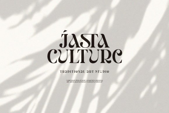 Giamlass Font - Preview 1