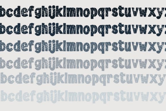 Grilled Font - Preview 5
