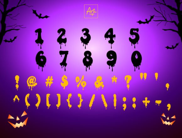 Groovy Halloween Font - Preview 2