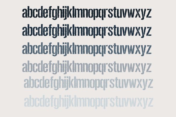 In the Navy Font - Preview 5
