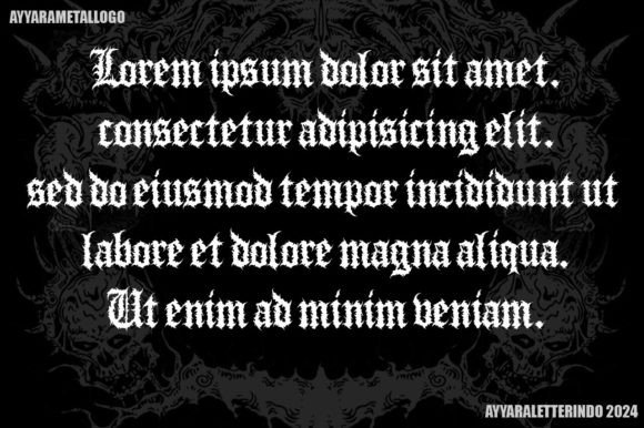 Jrangkong Font PNG with transparent background - Preview 2