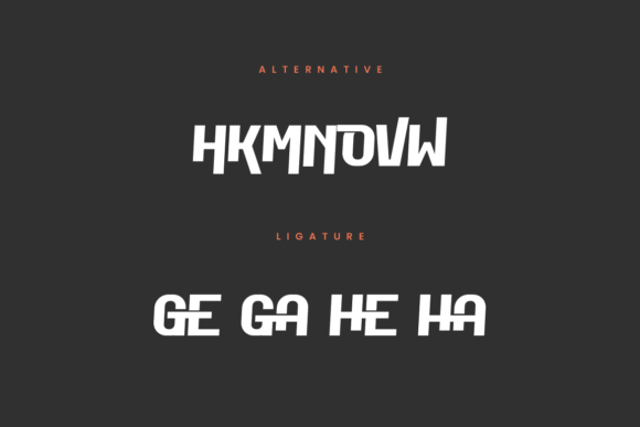 Kordinat Vintage Font font preview - 2