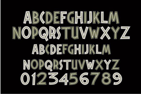 Macho Age Font PNG with transparent background - Preview 3
