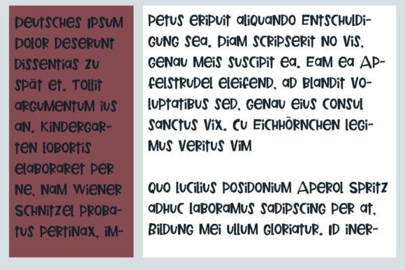 Marshberry Hairy Font PNG with transparent background - Preview 1