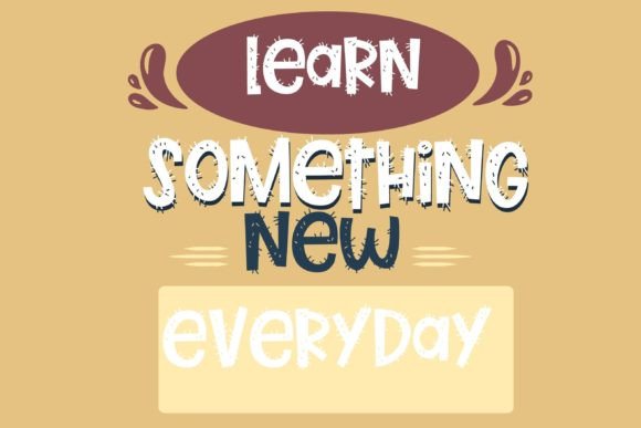 Marshberry Hairy Font PNG with transparent background - Preview 6