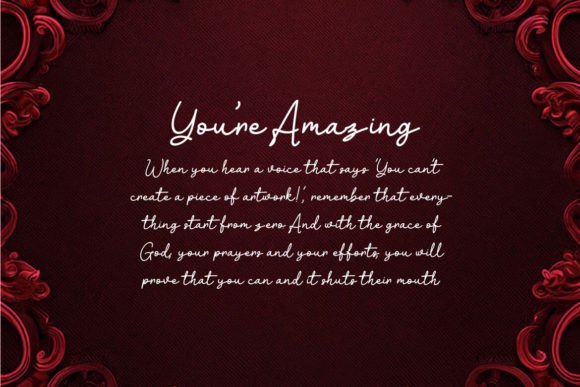 Maudyste Font PNG with transparent background - Preview 1