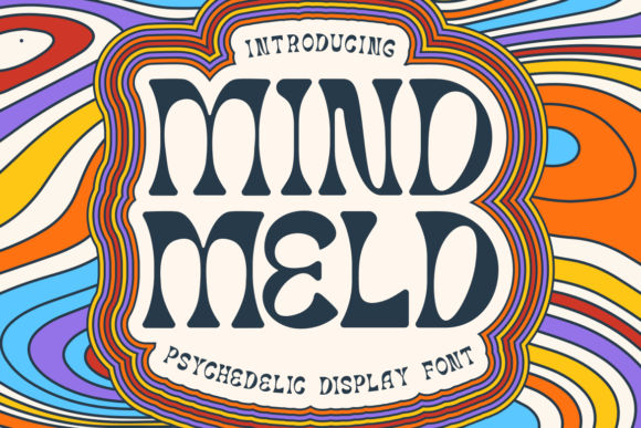 Mind Meld Font PNG with transparent background - Preview 1