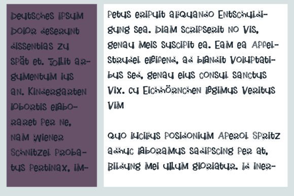 Necktie Guy Font PNG with transparent background - Preview 2