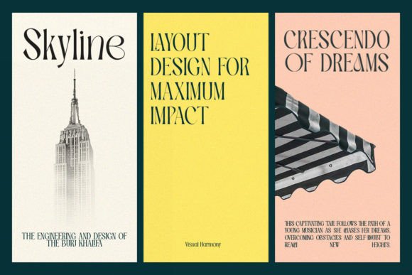 Palatino Font font preview - 3