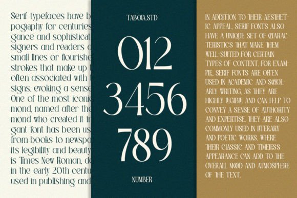 Palatino Font font preview - 6